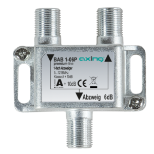 BAB 1-06P 1-way tap | 6 dB | 5…1218 MHz | housing design 01