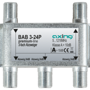 BAB 3-24P 3-way tap | 24 dB | 5…1218 MHz | housing design 01