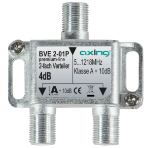 BVE 2-01P 2-way splitter | 5…1218 MHz | housing design 01