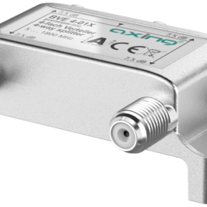 BVE 4-01X 4-way splitter | 7.5 dB | 5 … 1800 MHz | housing design 01