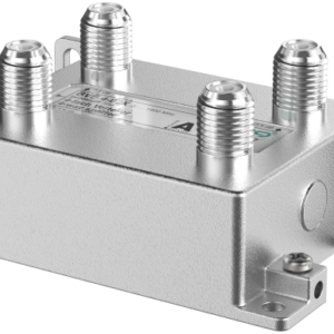 BVE 4-02X 4-way splitter | 7.5 dB | 5 … 1800 MHz | housing design 02