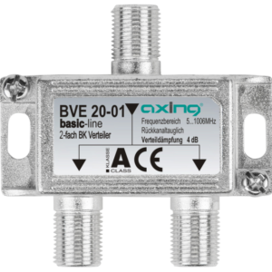 BVE 20-01 2-way splitter | 5…1006 MHz | housing design 01