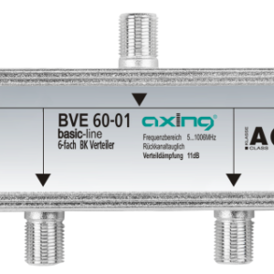 BVE 60-01 6-way splitter | 5…1006 MHz | housing design 01