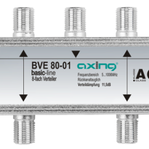 BVE 80-01 8-way splitter | 5…1006 MHz | housing design 01