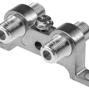 CFA 9-01 Earth connection block double F | F | wall mounting