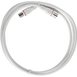 EAK 901-80 Connection cable for terminal devices F | axial connectors male | Quickfix | 4-way shielded | 9,00 m