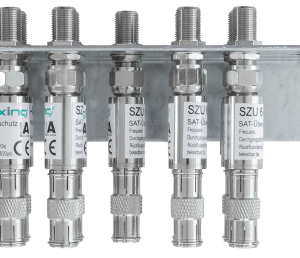 QEW 13-06 Earthing angle | two-rowed | surge protection