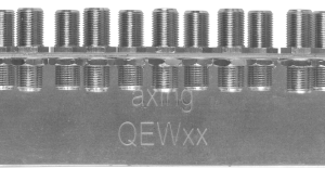 QEW 17-50 Earthing angle | 17-way, two-rowed