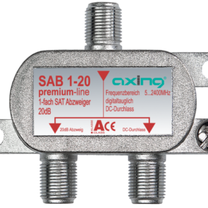 SAB 1-20 1-way SAT tap | 20 dB | 5…2400 MHz