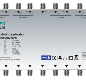SPU 1708-06 Multiswitch stand-alone/cascade unit | 17 in 8 | basic-line