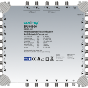 SPU 916-06 Multiswitch stand-alone/cascade unit | 9 in 16 | basic-line