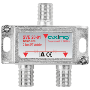 SVE 20-01 2-way SAT splitter | 5…2400 MHz