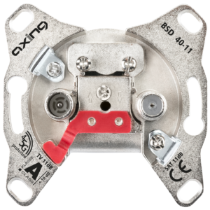 BSD 40-11 CATV/SAT loop-through outlet 11 dB | 5…2200 MHz