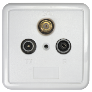 SSD 2-10 SAT loop-through outlet 10 dB | 5…2200 MHz | CATV | SAT