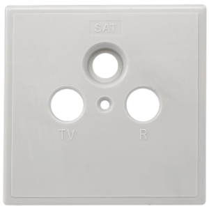 SZU 2-01 Cover plate | TV/R/DATA | single piece
