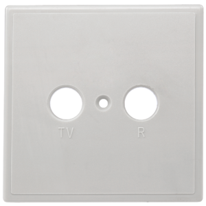 TZU 2-02 Cover plate | TV/SAT| single piece