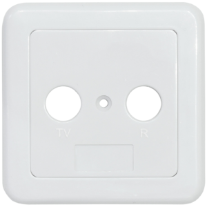 TZU 2-10 Cover plate | TV/R | two-parts